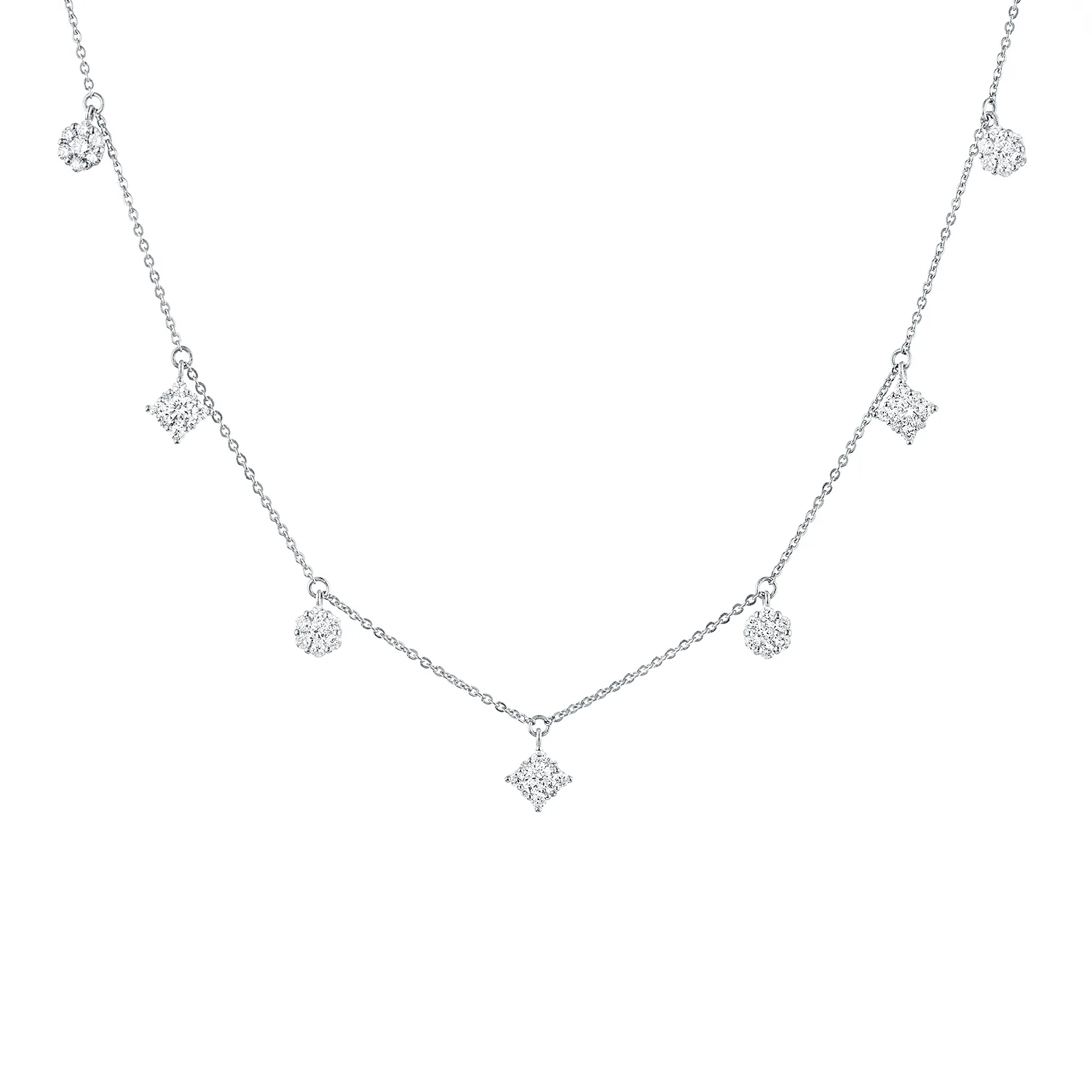 Колье J-point Collection ИПГ857.48.160824.9W
